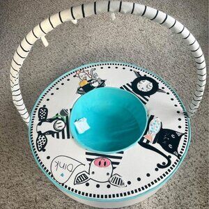 Wonder & Wise baby den with activity arch